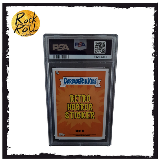 2019 Garbage Pail Kids S2 Roth RH - Van-Pire - Retro Horror Stickers 5b of 15 - PSA MINT 9