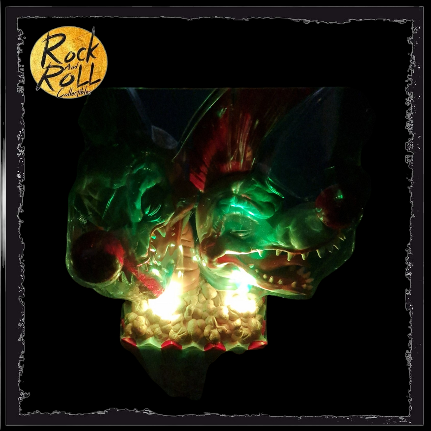 Killer Klowns From Outer-Space - Light Up Popcorn Klown Statue - Spirit Halloween Exclusive