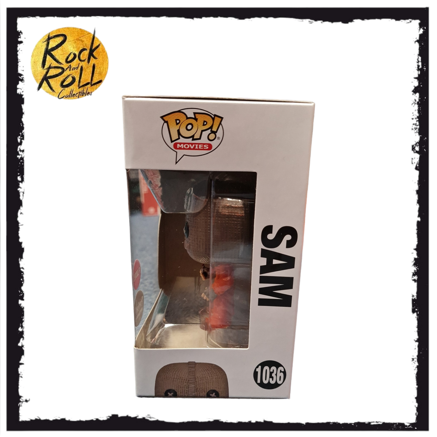 Trick 'r Treat - Sam w/Razor Candy Flocked Funko Pop! #1036 Spirit Exclusive