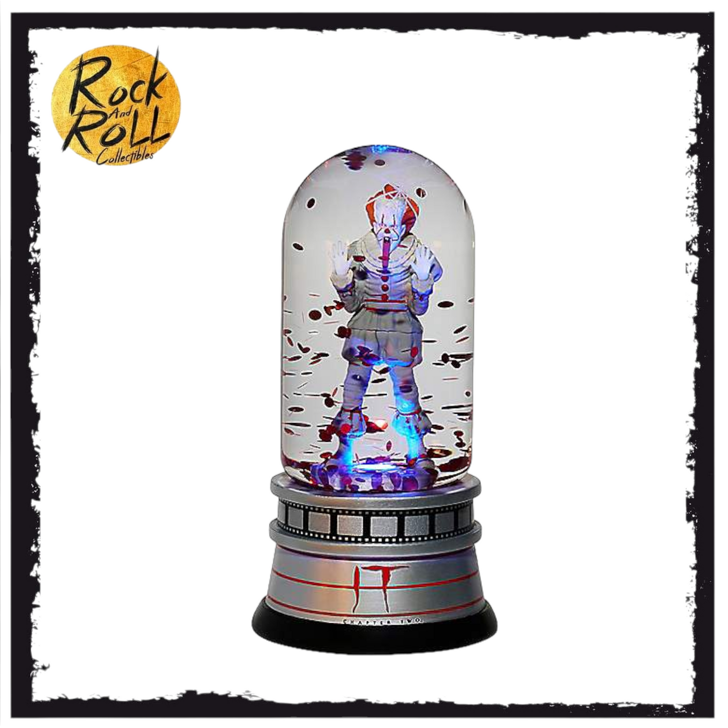 IT Chapter Two Pennywise - Light Up Snow Globe - Spirit Halloween US Exclusive