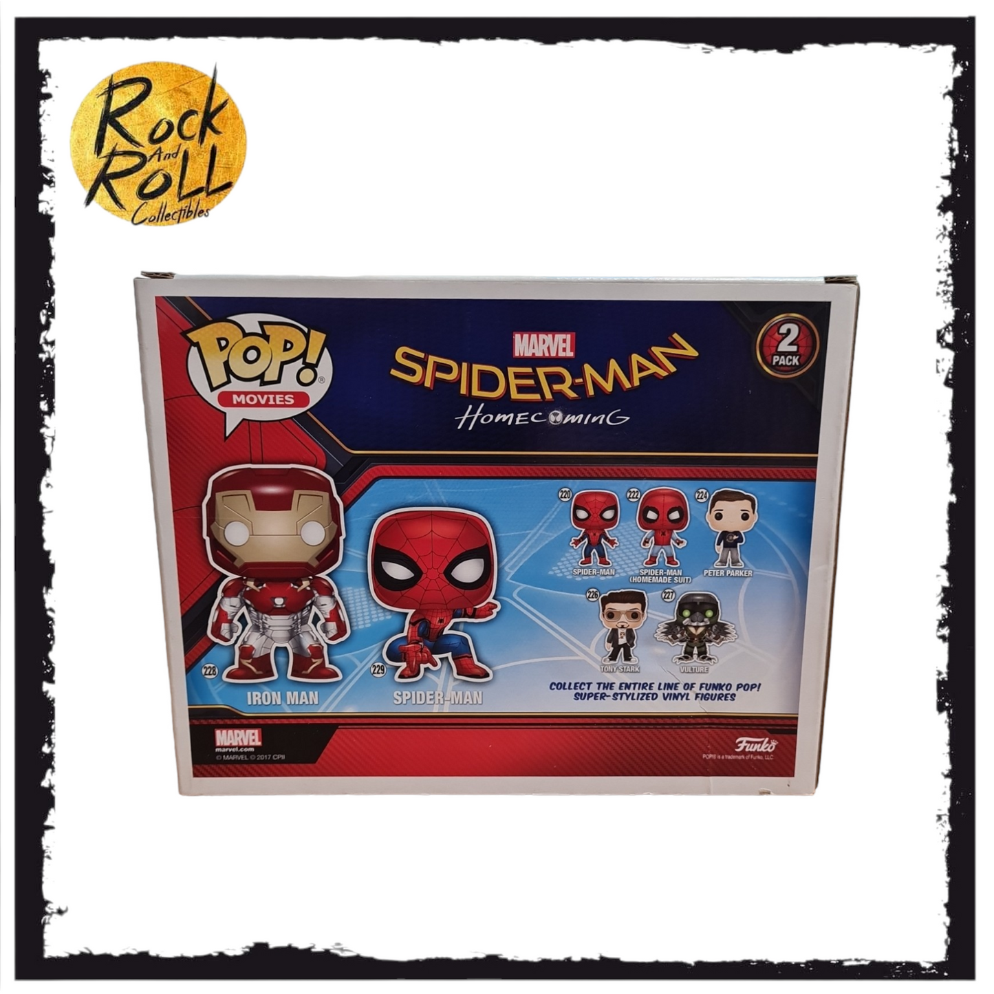 Spider-man Homecoming - Iron Man / Spider-Man Funko Pop! 2 Pack - Exclusive