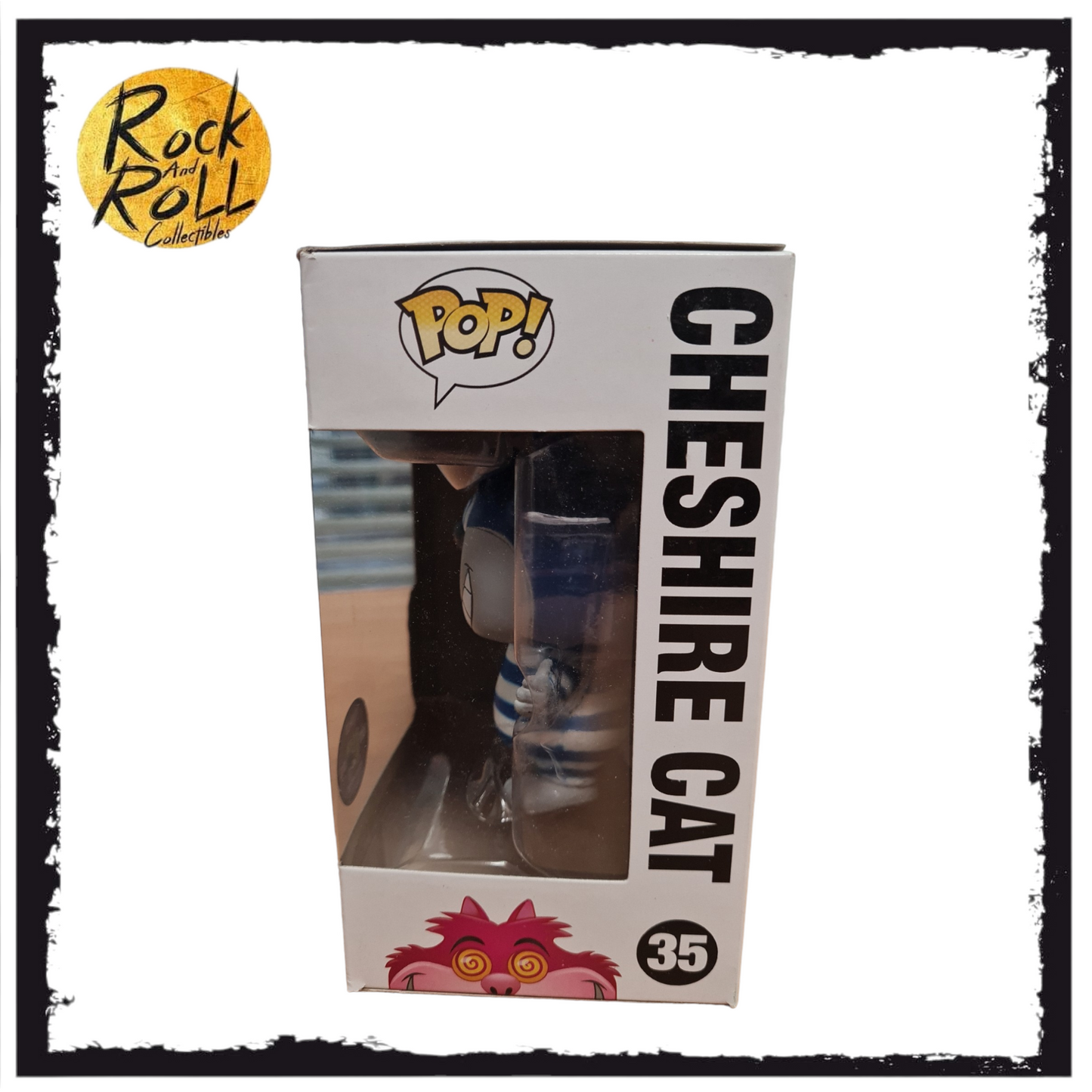 Alice in Wonderland - Cheshire Cat (Blue) Funko Pop! #35 SDCC 2012 480pcs - Condition 8/10