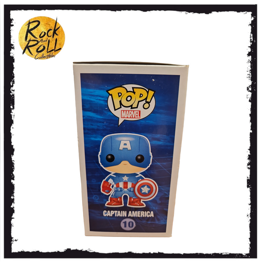 Marvel Avengers - Captain America Funko Pop! #10 Condition 7/10