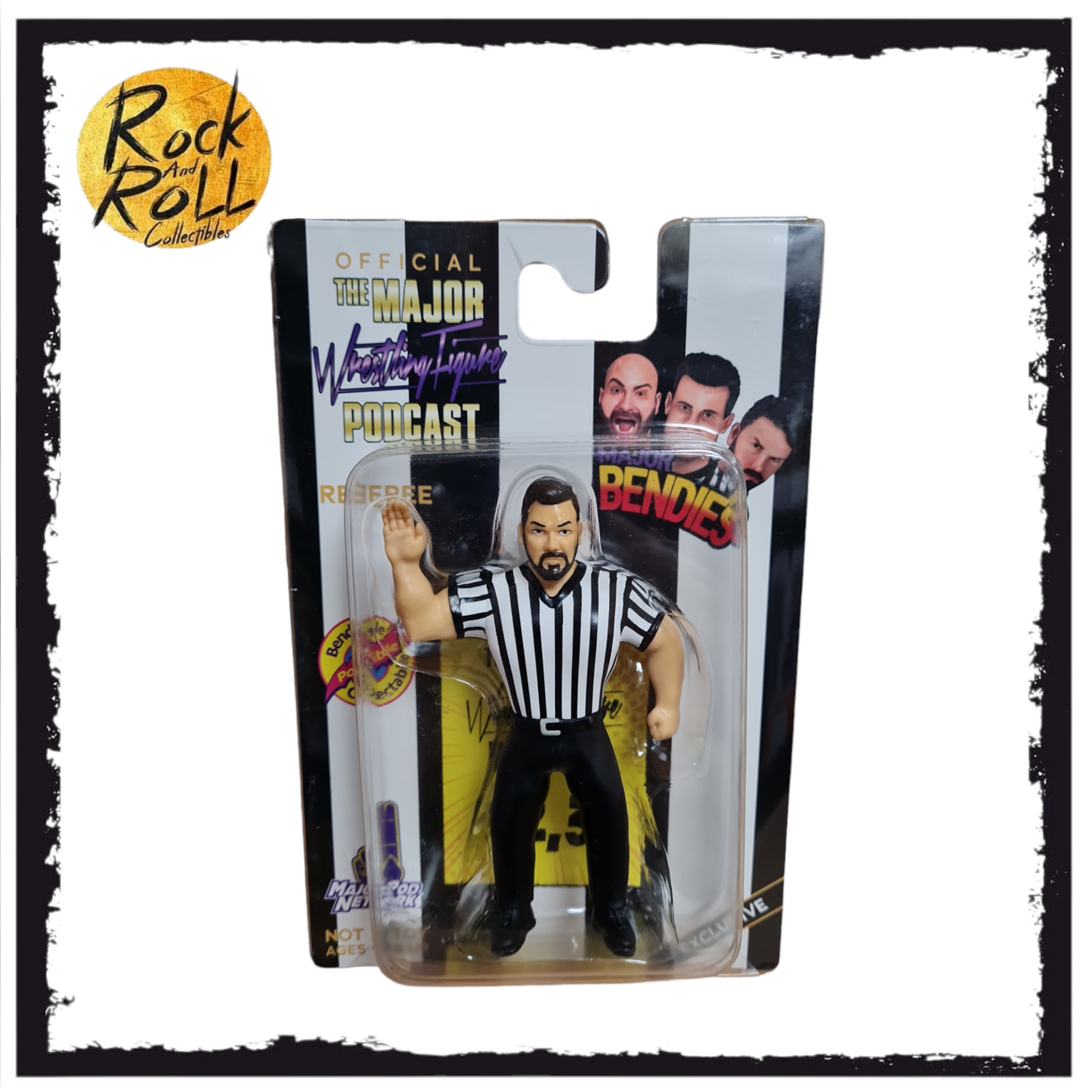 The Major Wrestling Figure Podcast Major Bendies - Referee Exclusive
