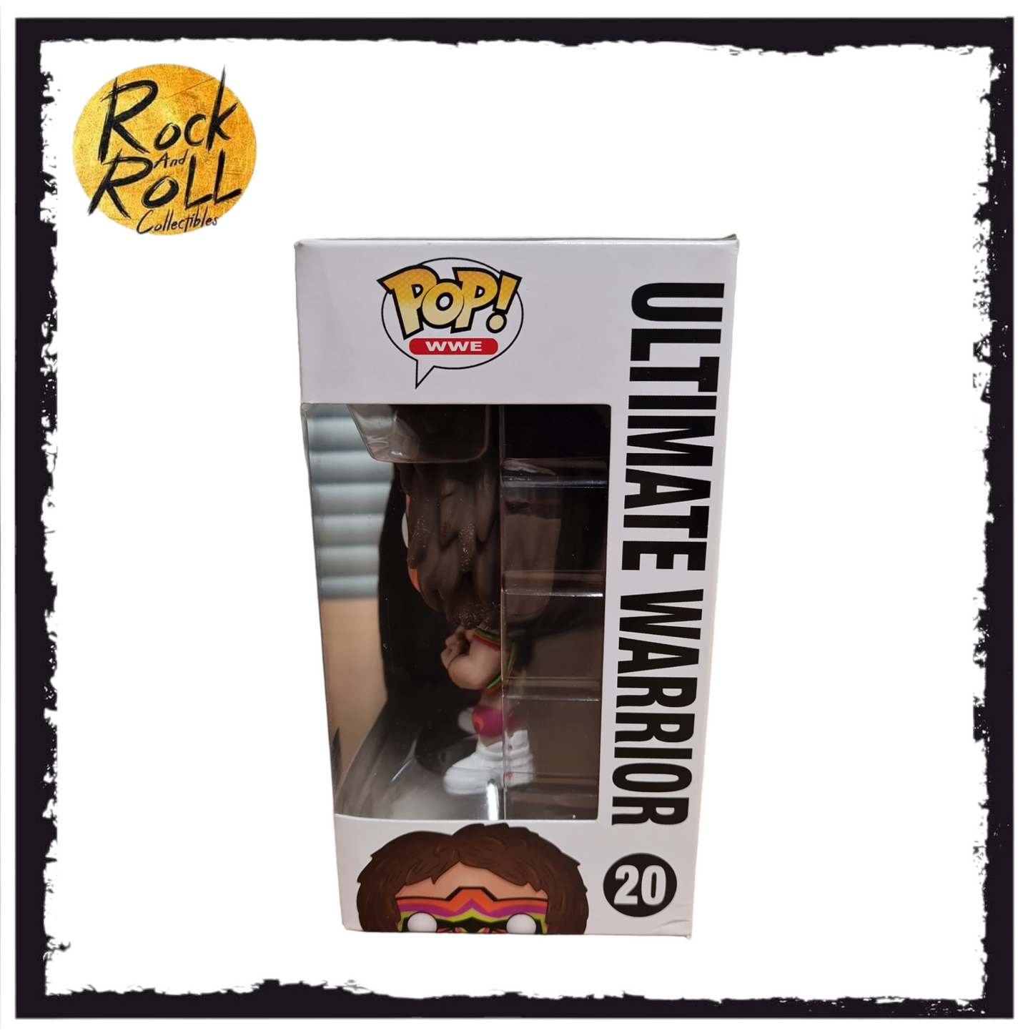 WWE Ultimate Warrior Funko Pop! #20 Condition 7.75/10