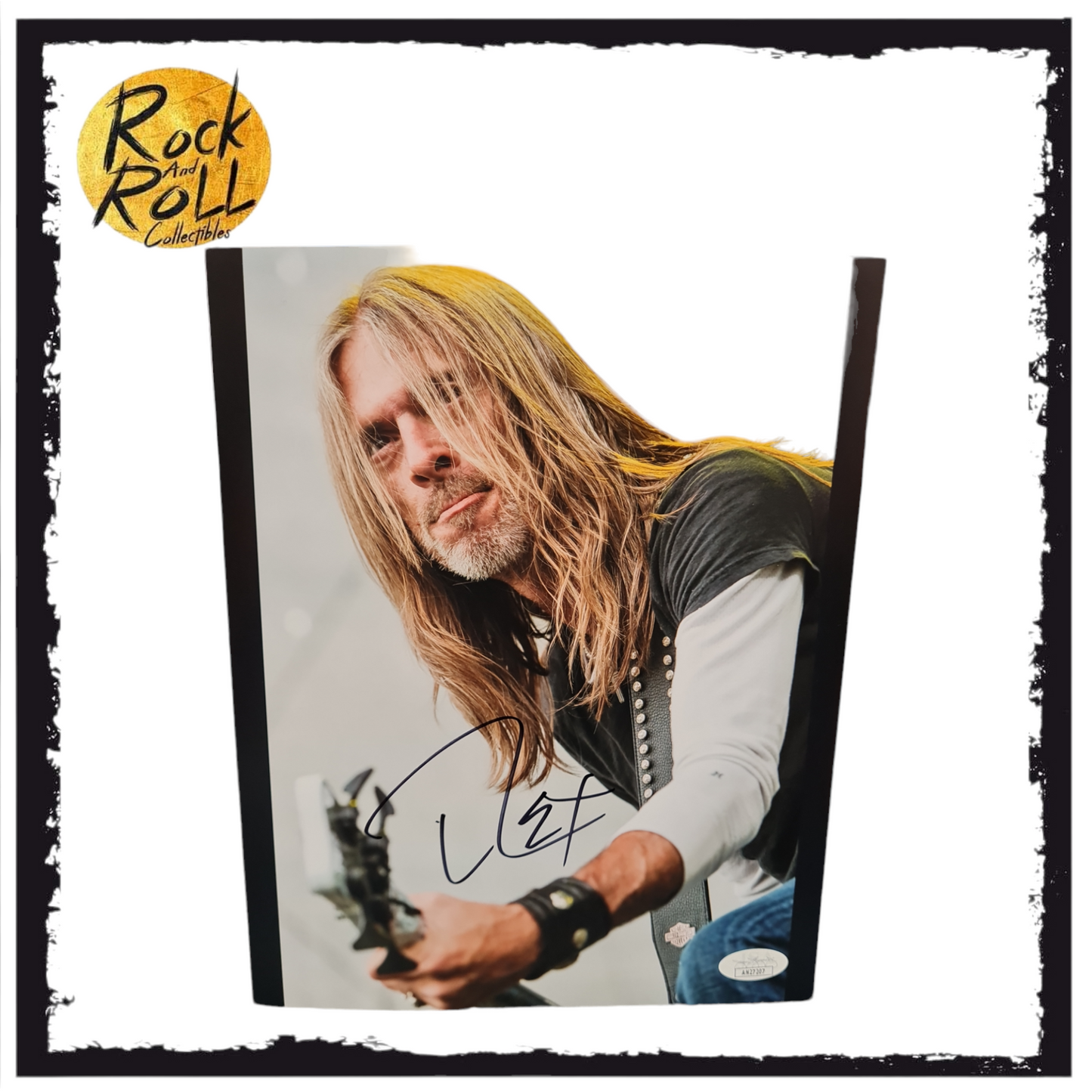 Pantera - Rex Brown Signed 8x10 Photo w/ JSA COA