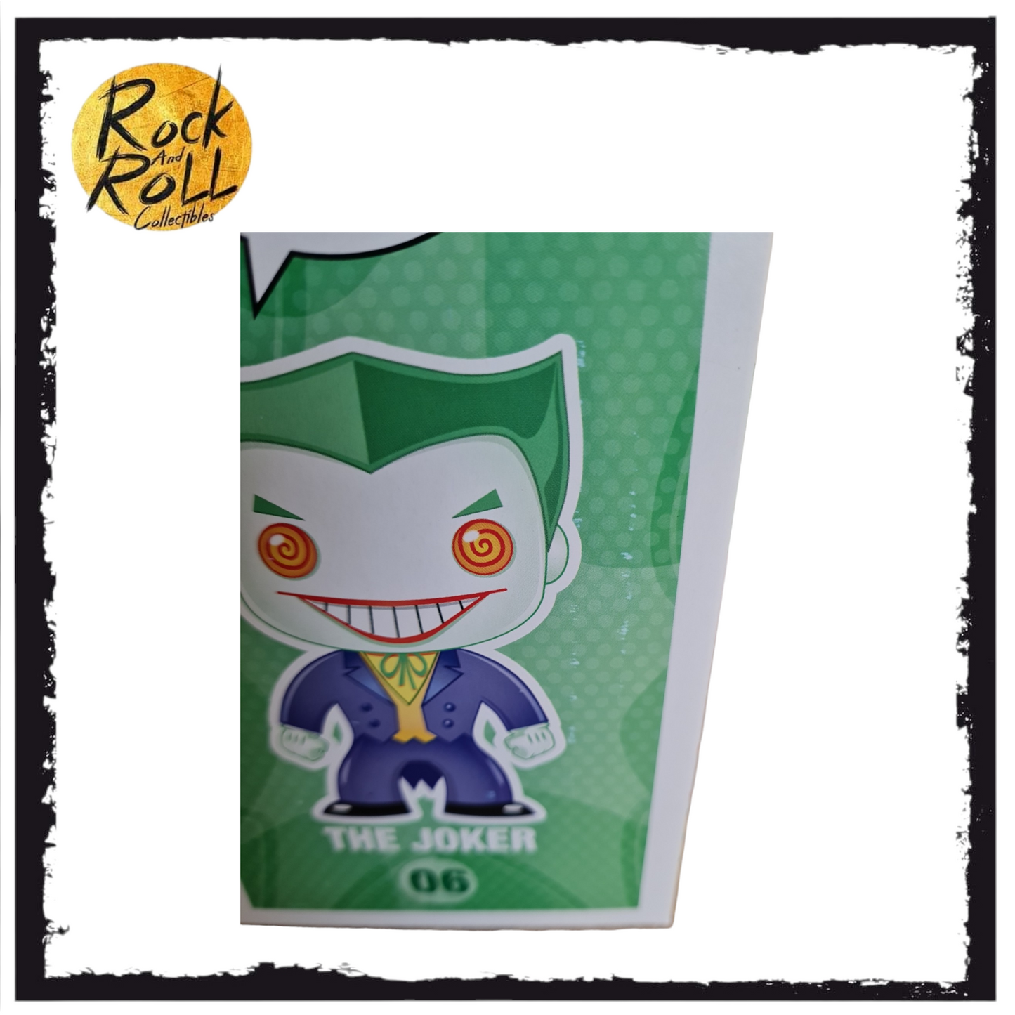 DC Universe - The Joker (Metallic Chase) Funko Pop! #06 - Condition 9/10