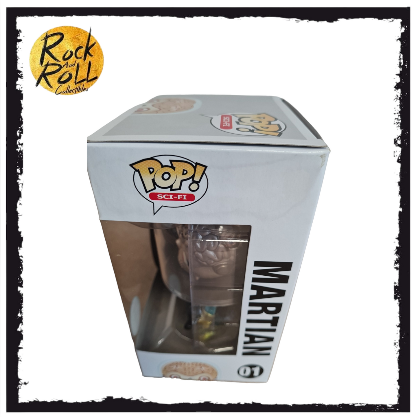 Mars Attacks - Martian (Metallic) Funko Pop! #01 SDCC 2012 LE480pcs Condition 7.5/10