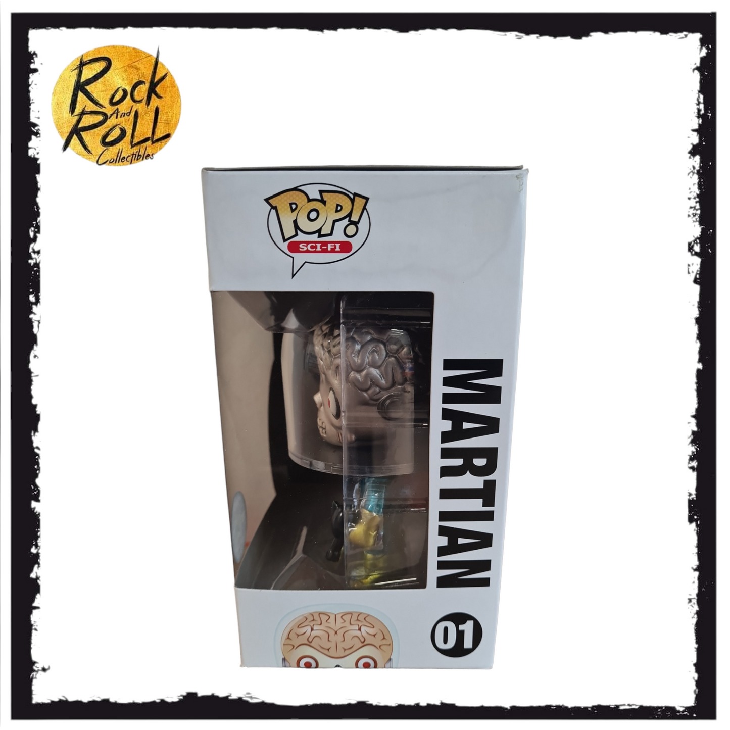 Mars Attacks - Martian (Metallic) Funko Pop! #01 SDCC 2012 LE480pcs Condition 7.5/10
