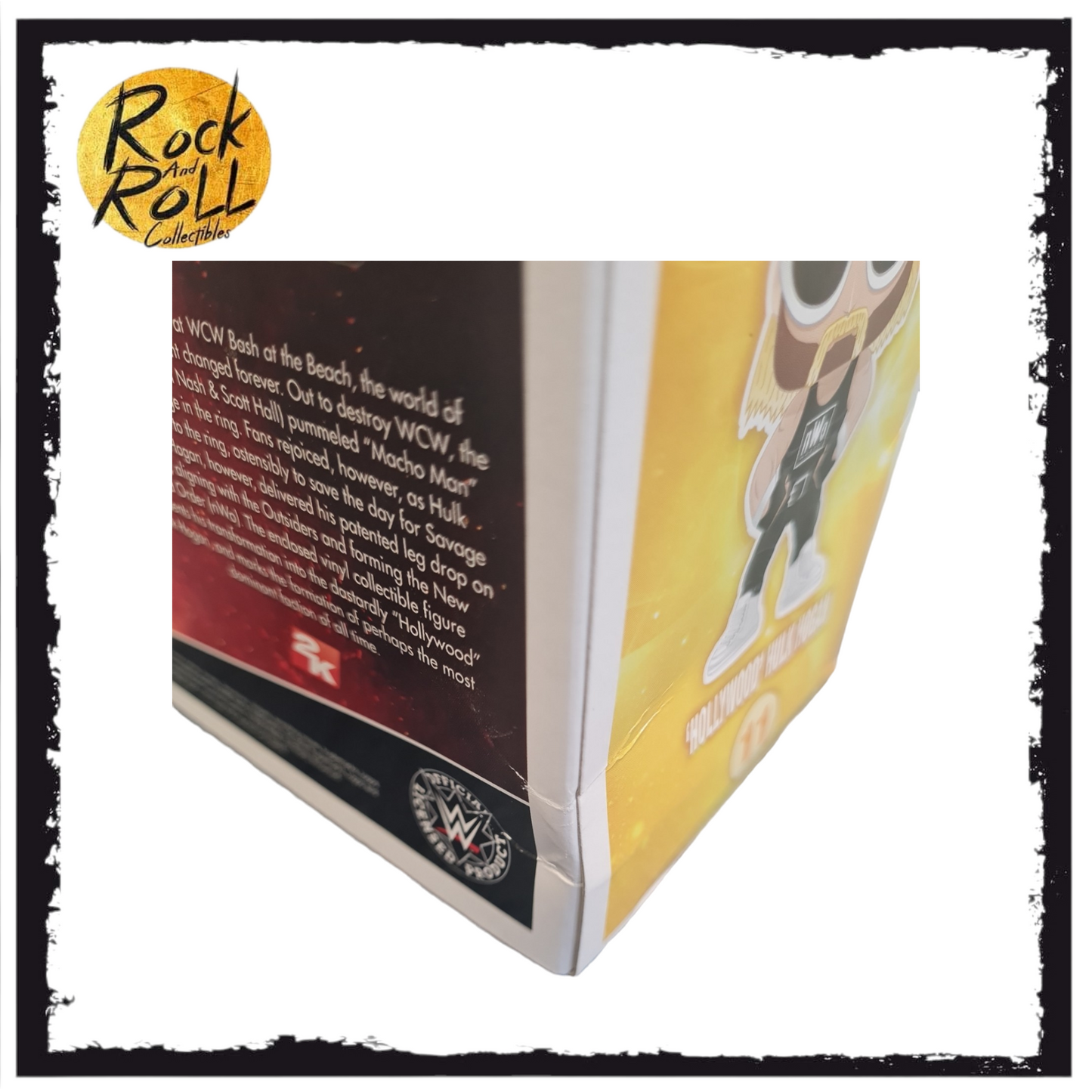 Box Damage - WWE Hollywood Hulk Hogan Funko Pop! #11