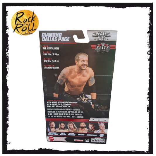 Not Mint Packaging - WWE Greatest Hits Diamond Dallas Page - US Import