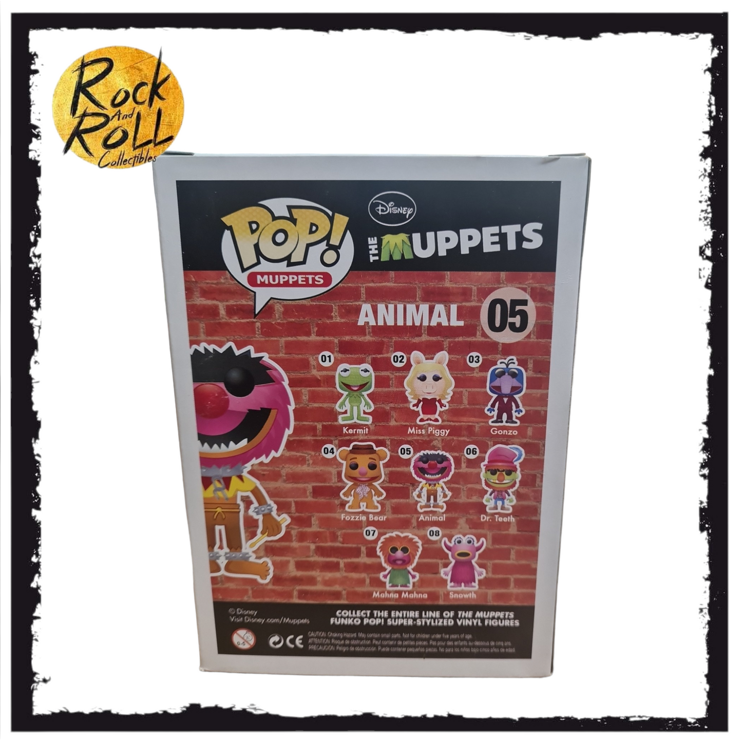 The Muppets - Animal (Metallic) Funko Pop! #05 SDCC 2013 LE480pcs Condition 8.75/10