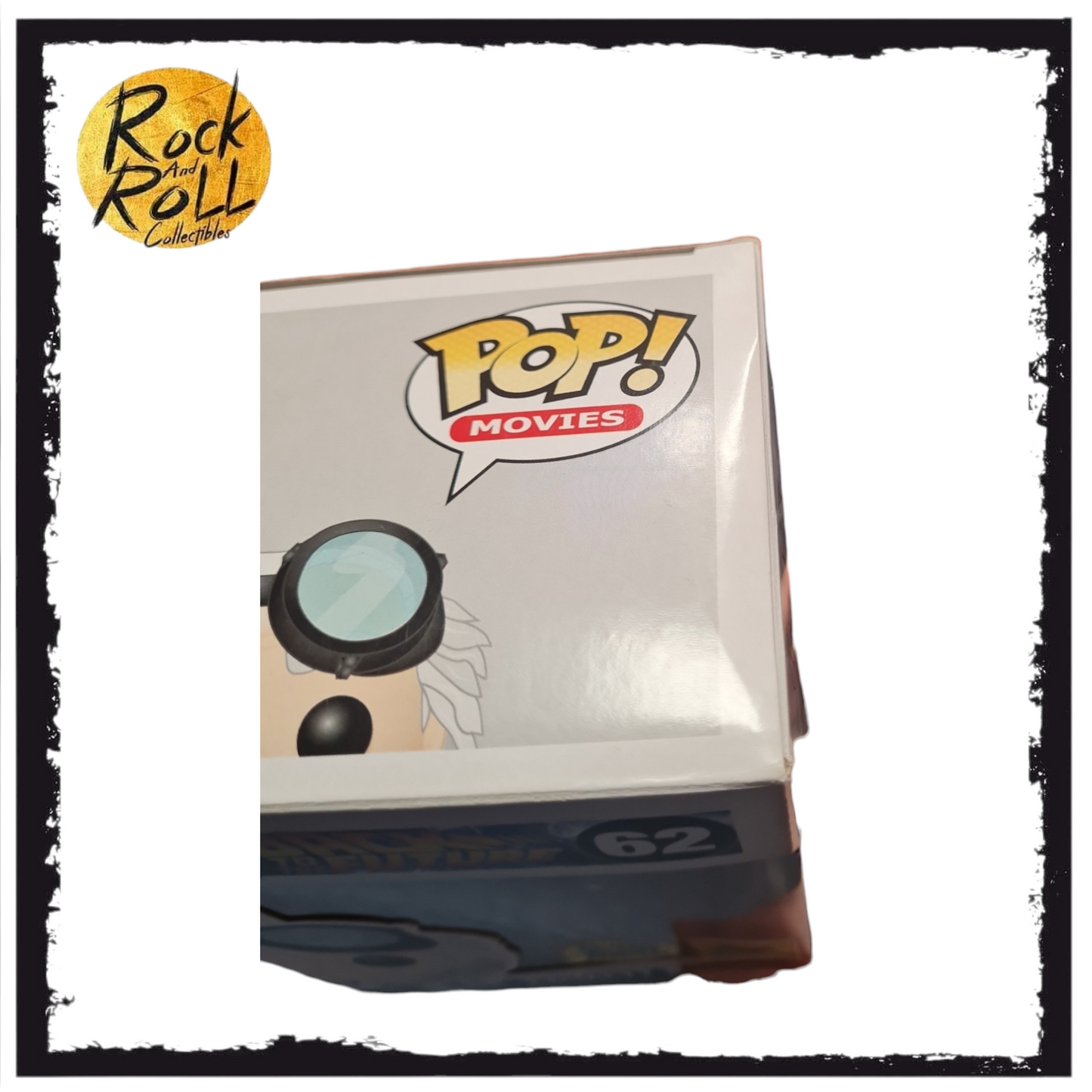 Back to the Future - Dr. Emmett Brown GITD Funko Pop! #62 - Condition 7.75/10