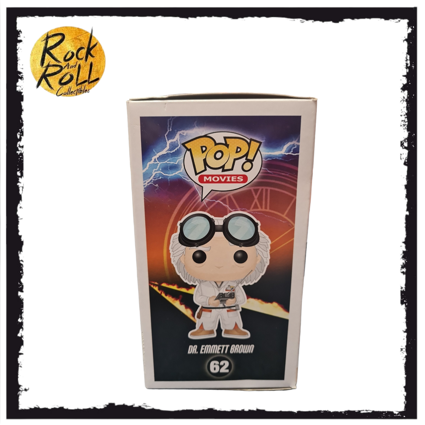 Back to the Future - Dr. Emmett Brown GITD Funko Pop! #62 - Condition 7.75/10