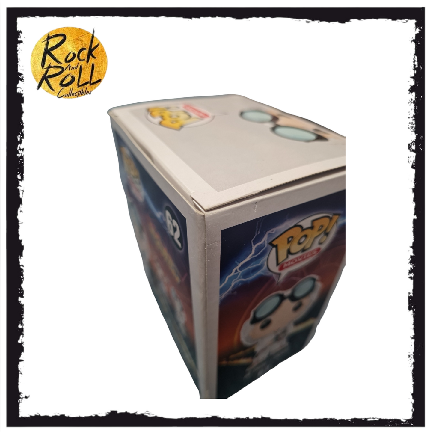 Back to the Future - Dr. Emmett Brown GITD Funko Pop! #62 - Condition 7.75/10