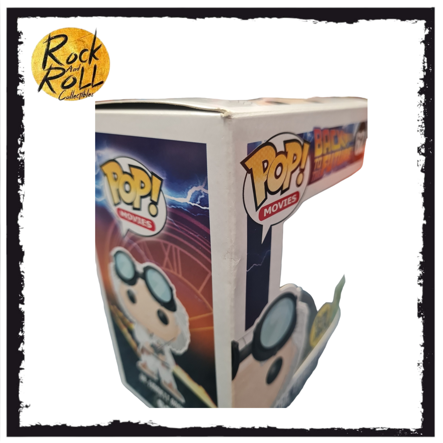 Back to the Future - Dr. Emmett Brown GITD Funko Pop! #62 - Condition 7.75/10