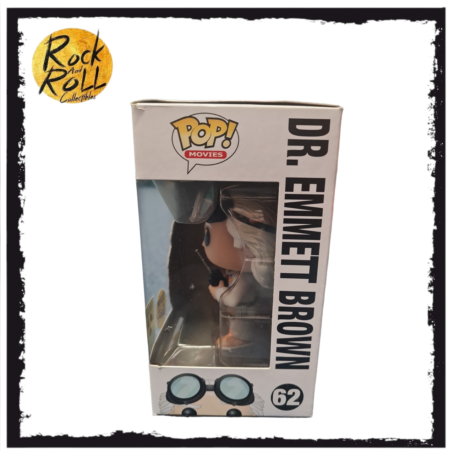 Back to the Future - Dr. Emmett Brown GITD Funko Pop! #62 - Condition 7.75/10