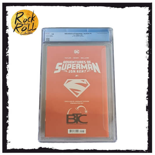 Adventures of Superman: Jon Kent #1 D.C. Comics 5/23 Big Time Collectibles Red Foil Edition - CGC 9.8