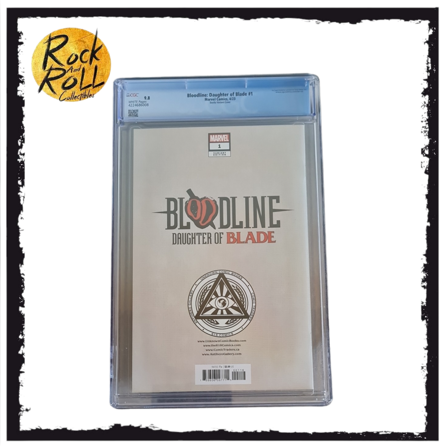 Bloodline: Daughter Of Blade #1 Marvel Comics 4/23 Davila Variant - CGC 9.8