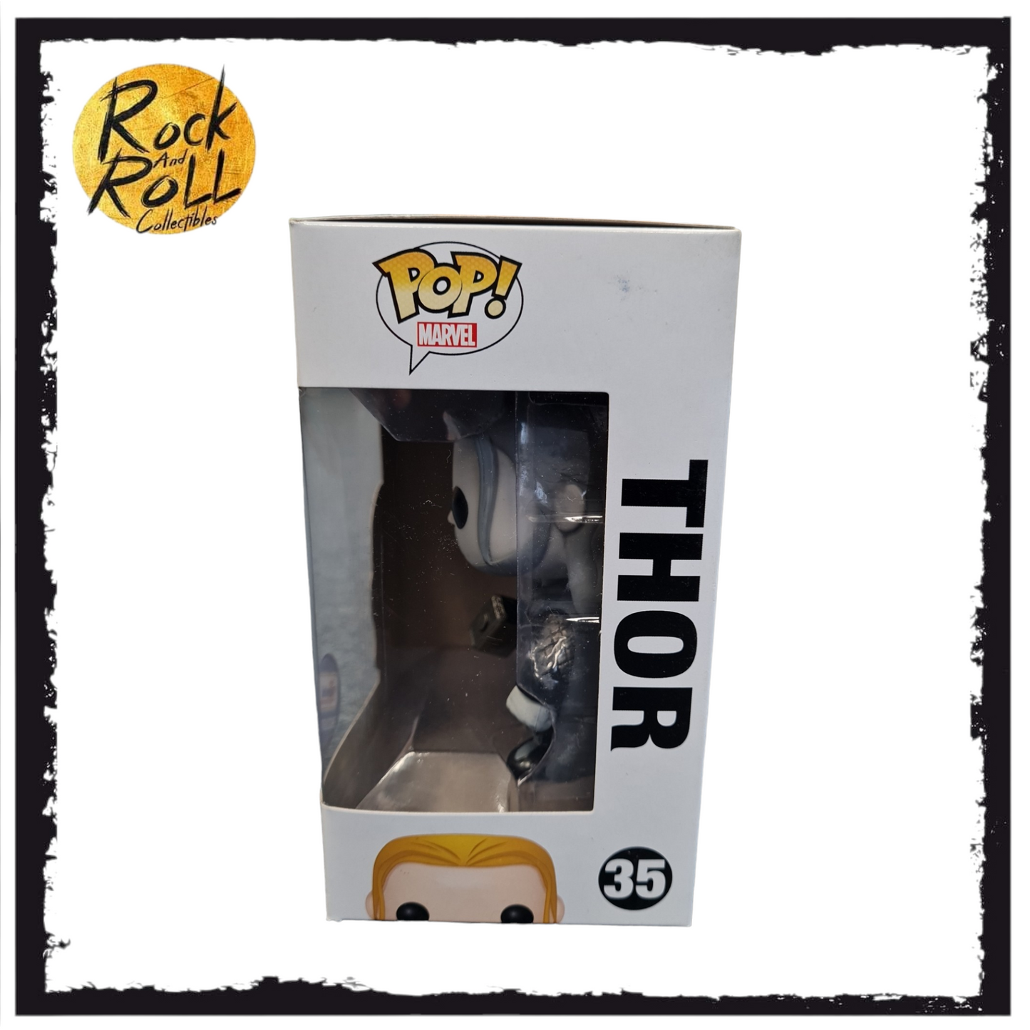 Marvel Thor The Dark World - Thor (Black & White) Funko Pop! #35 Gemini Exclusive - Condition 8/10