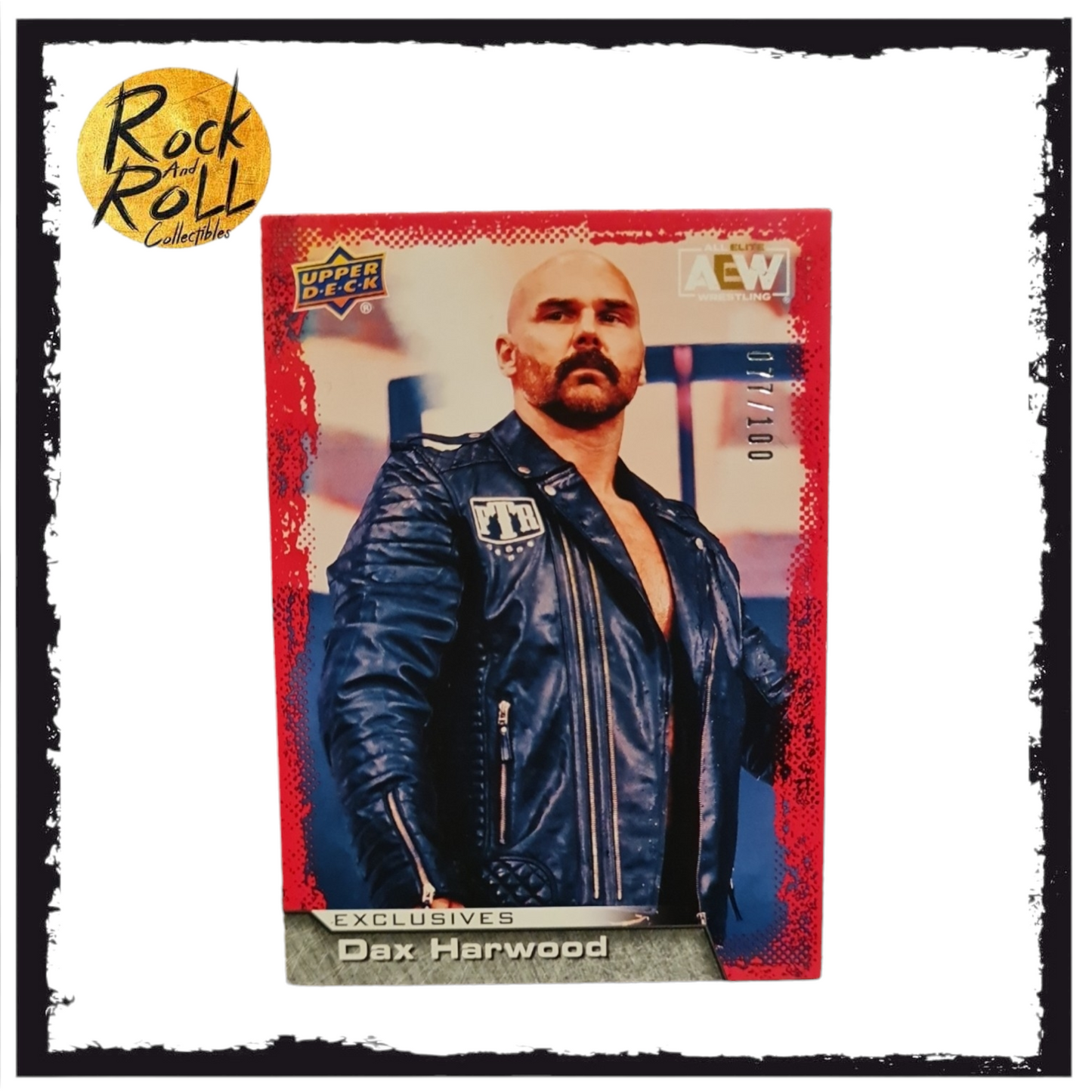 AEW Upper Deck Exclusives - Dax Harwood 17/100 #42