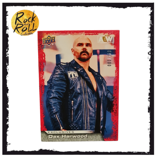 AEW Upper Deck Exclusives - Dax Harwood 17/100 #42