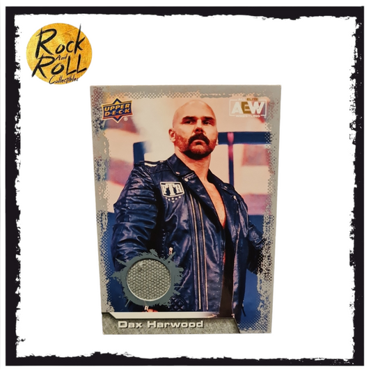 AEW Upper Deck Dax Harwood Relic Card #42