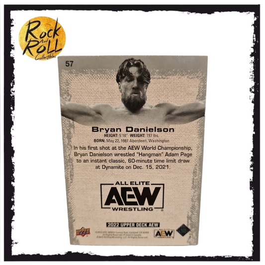 AEW 202 Upper Deck Bryan Danielson Green Pyro #57 286/399