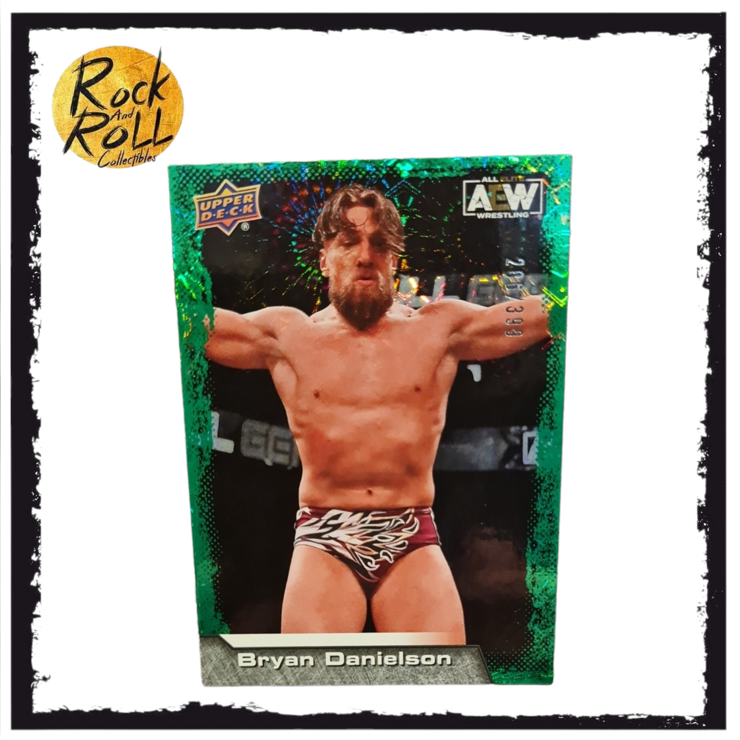 AEW 202 Upper Deck Bryan Danielson Green Pyro #57 286/399
