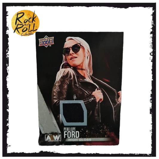 AEW 2021 Upper Deck 1st Edition Penelope Ford High Gloss Relic #6
