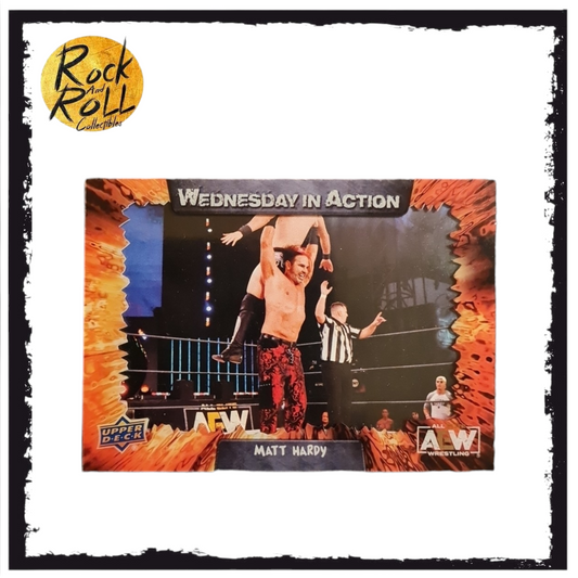 AEW Upper Deck 2021 First Edition - Wednesday In Action - Matt Hardy #WIA-6
