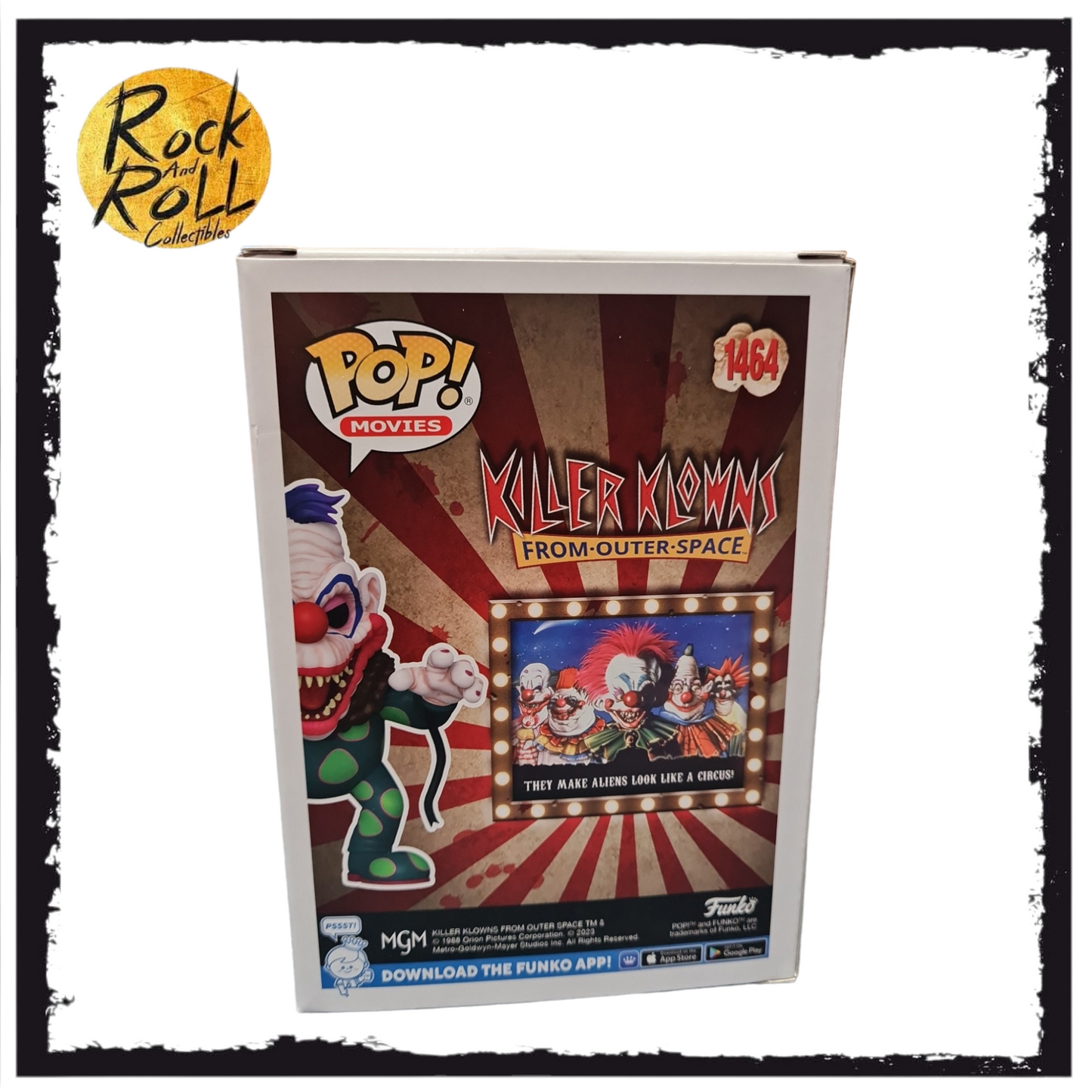 Killer Klowns From Outer-Space - JoJo The Klownzilla Funko Pop! #1464 Hot Topic Scare Fair 2023 Exclusive