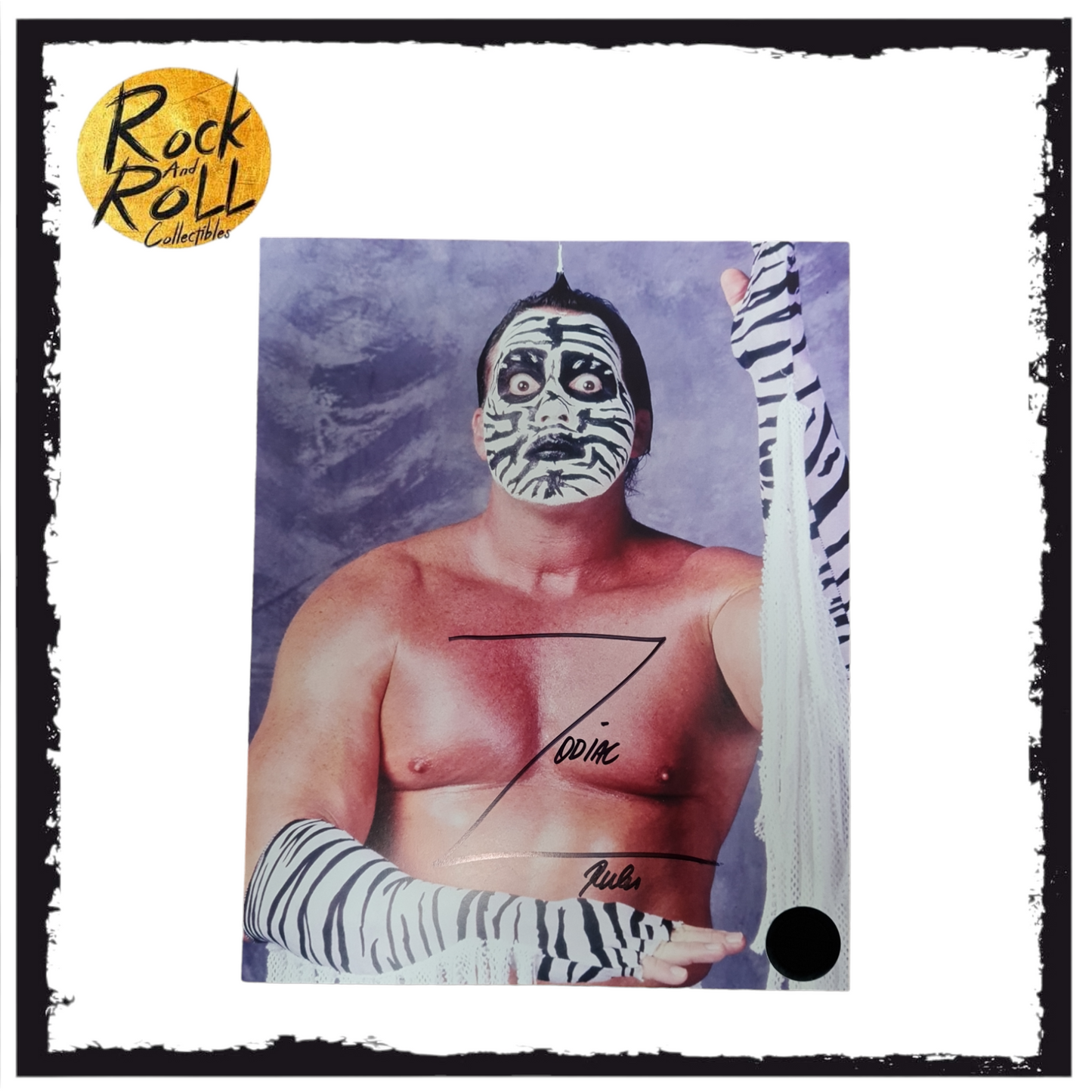 Pro Wrestling Crate 8×10 Autograph The Zodiac