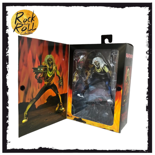 IRON MAIDEN ULTIMATE NUMBER OF THE BEAST (40TH ANNIVERSARY) 7” SCALE ACTION FIGURE SET - NECA