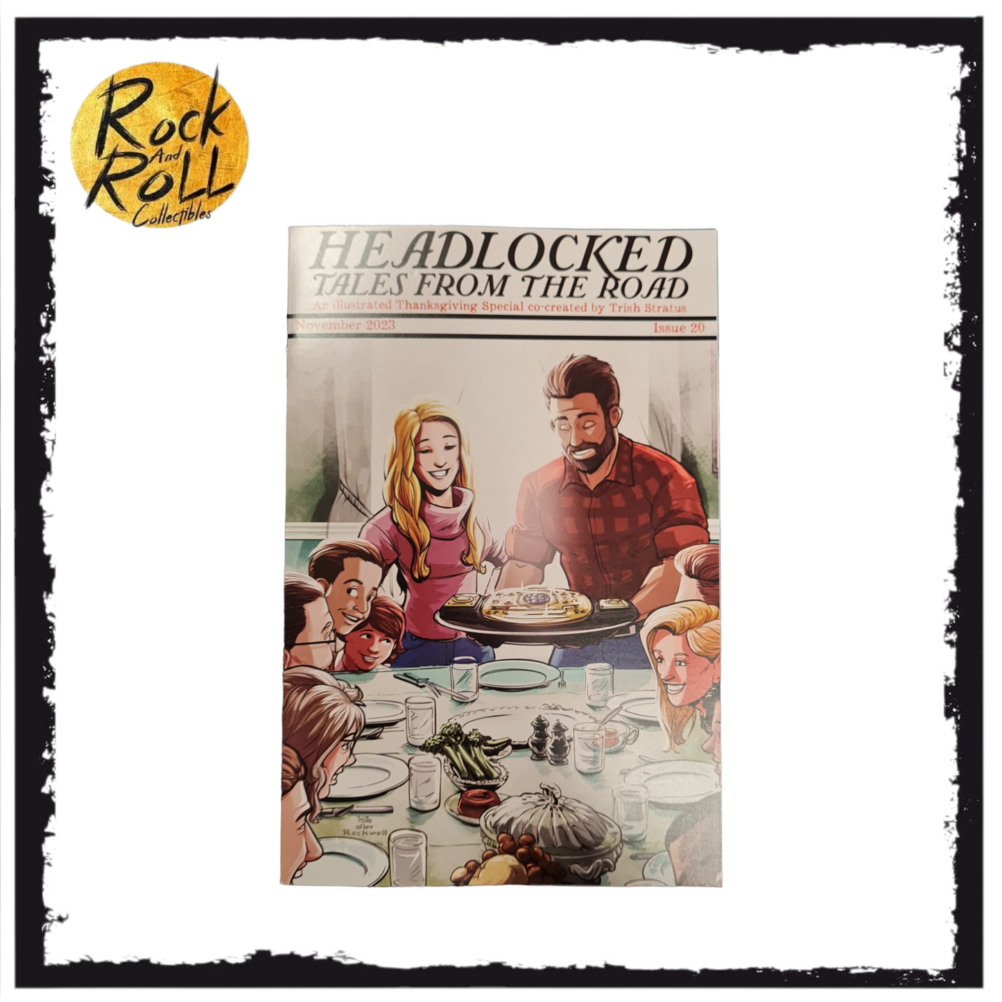 Trish Stratus Headlocked Comic Book