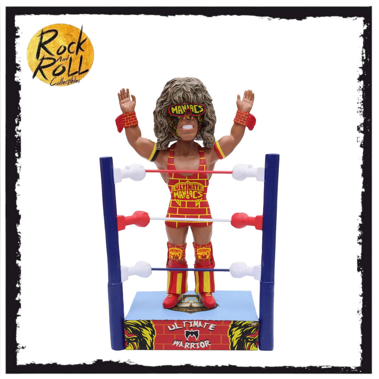 Ultimate Warrior WWE Legends FOCO Bobblehead - US Import