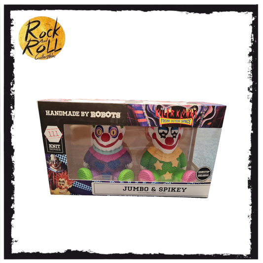 Killer Klowns From Outer-Space - Jumbo & Spikey Handmade By Robots - Gamestop Exclusive