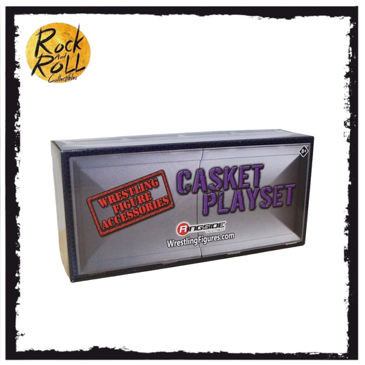 Ringside Collectibles Exclusive - Casket Playset (Silver)