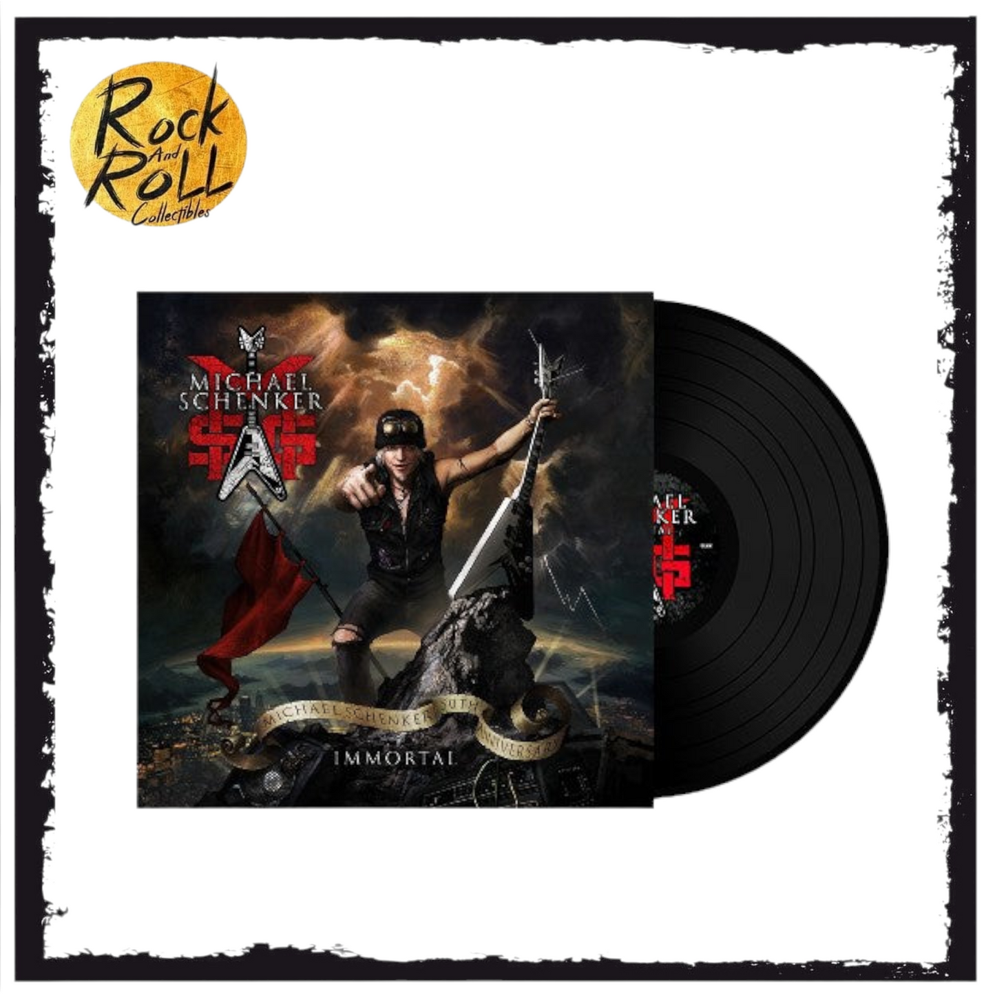 MICHAEL SCHENKER GROUP - 'IMMORTAL' (BLACK VINYL) LP