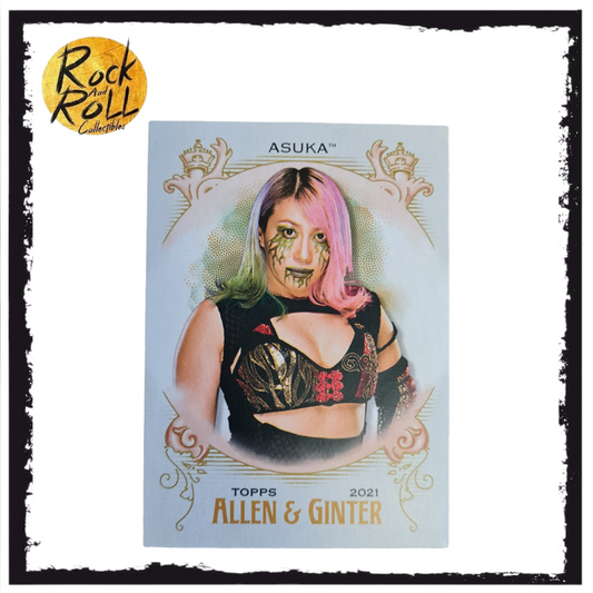 WWE 2021 Topps Heritage Allen & Ginter Card - #AG-3 Asuka
