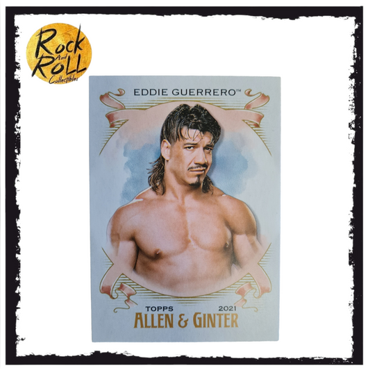 WWE 2021 Topps Heritage Allen & Ginter Card - #AG-10 Eddie Guerrero