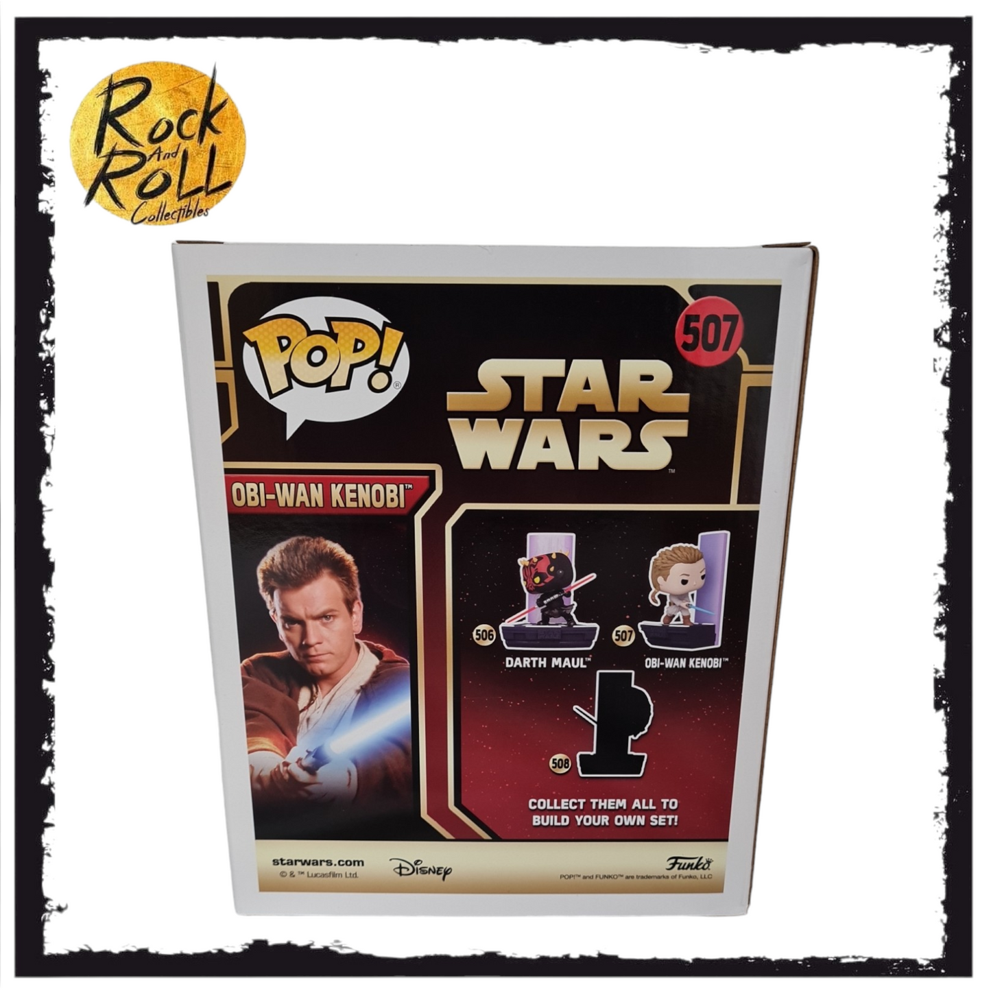 Star Wars - Duel Of The Fates Obi-Wan Kenobi Amazon Exclusive #507 Condition 8.5/10