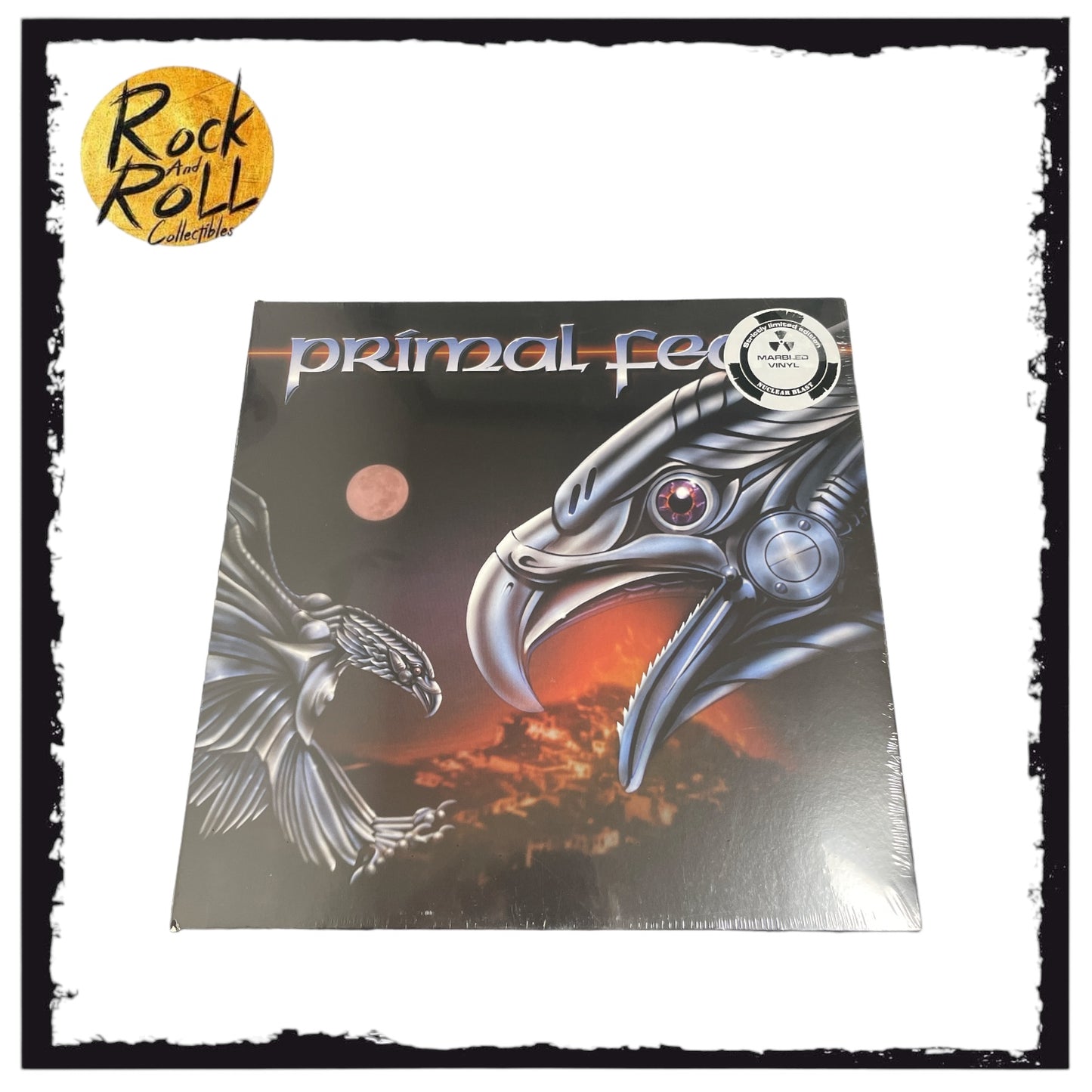 Primal Fear Self-Titled Europe Nuclear Blast 2019 Marbled Vinyl
