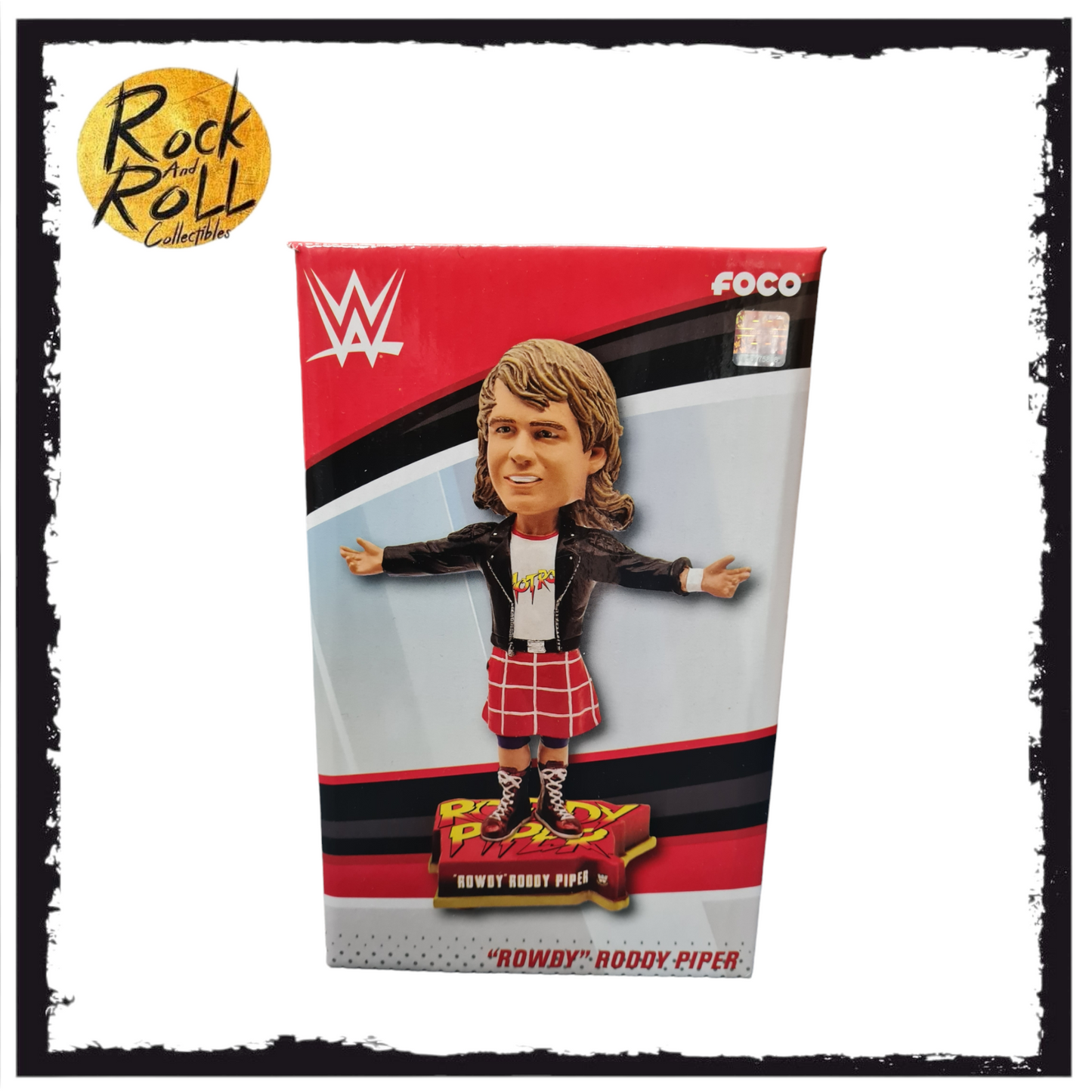 "Rowdy" Roddy Piper WWE FOCO Bobblehead
