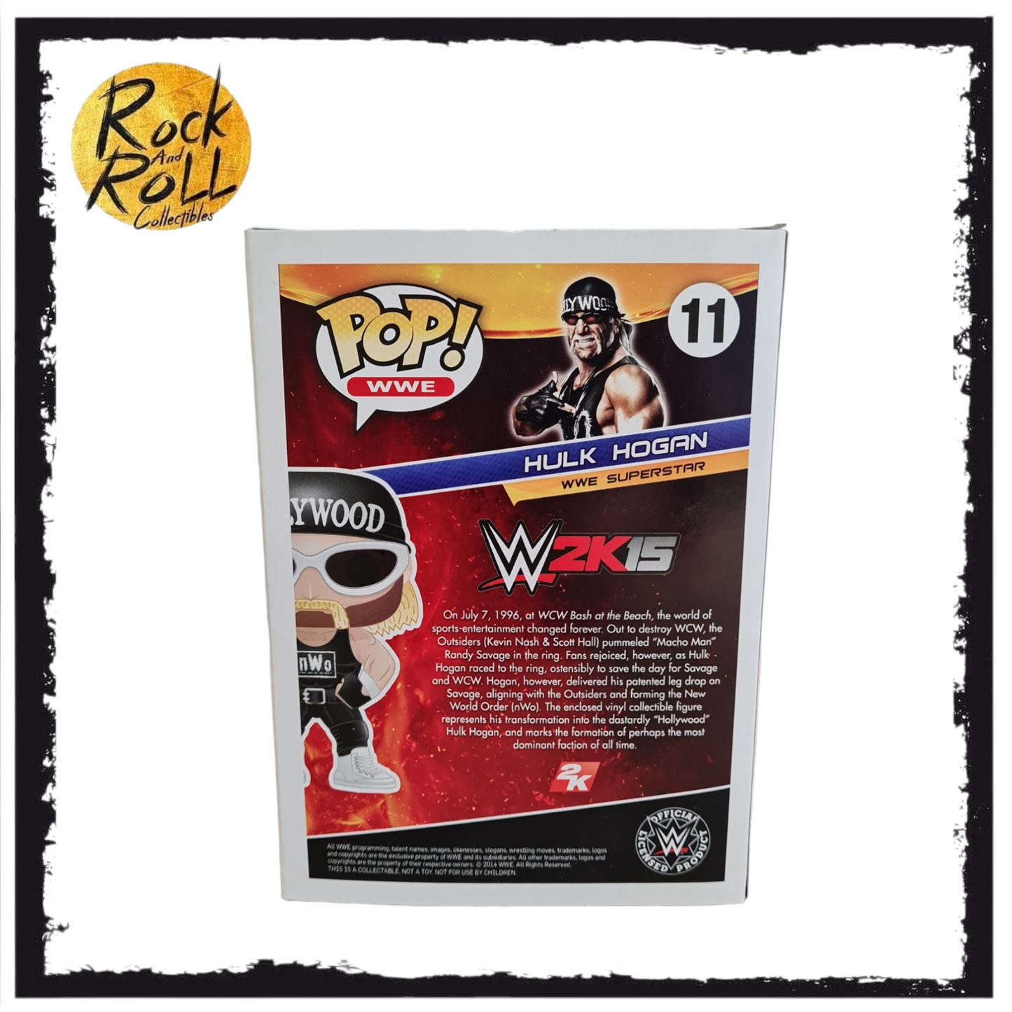 WWE Hollywood Hulk Hogan Funko Pop! #11 Condition 8.5/10