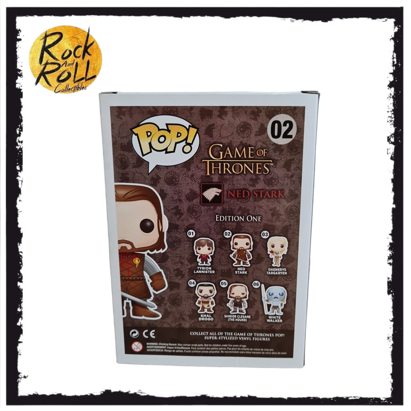 Game of Thrones - Ned Stark (Headless) Funko Pop! #02 SDCC 2013 LE 1008pcs. Condition 8/10