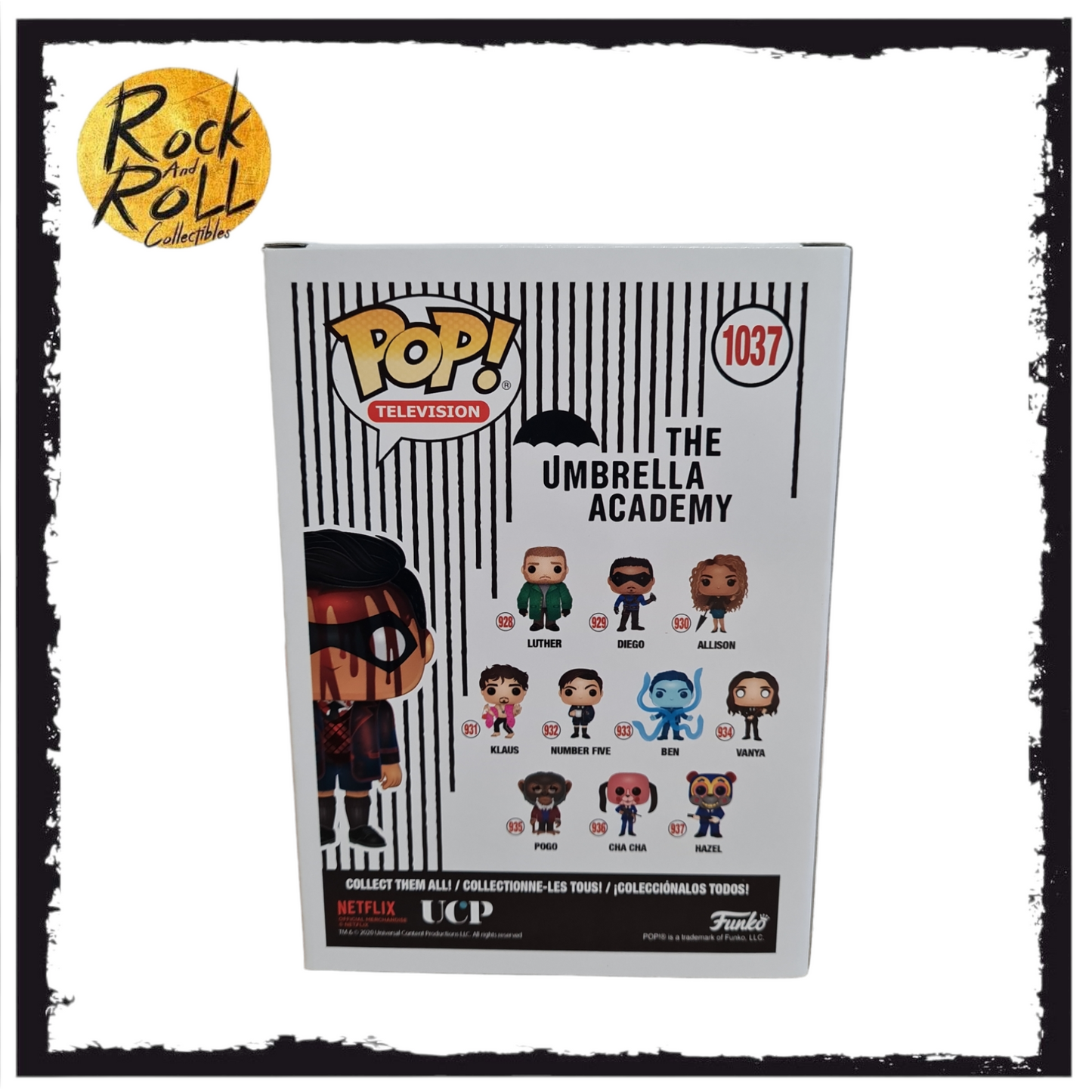 The Umbrella Academy - Young Ben (Bloody) Funko Pop! #1037 NYCC 2020 LE2000pcs Condition 9.5/10