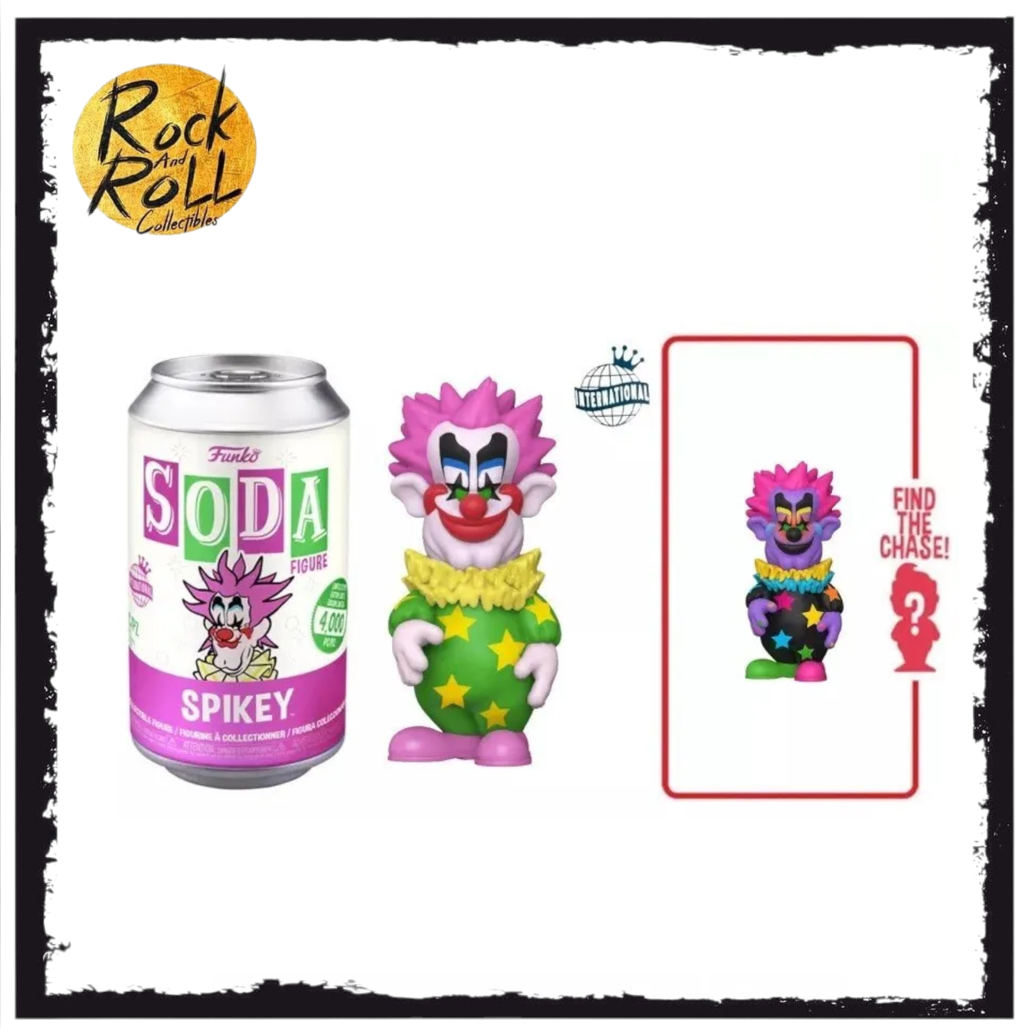 FUNKO SODA Spikey SEALED CASE popular GUARANTEED CHASE killer klowns from Outer Space