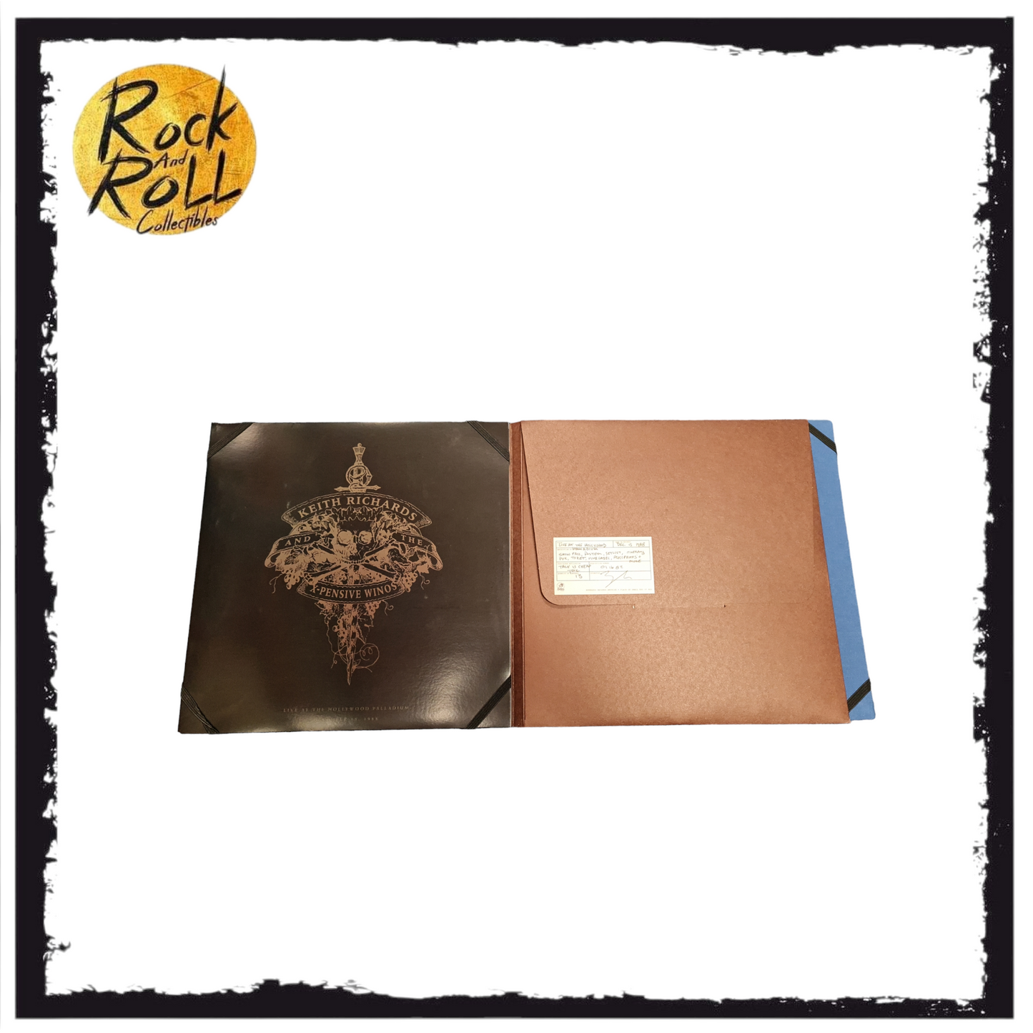 Keith Richards and the X-Pensive Winos Live at the Hollywood Palladium 1988 Deluxe Vinyl Box Set - Open