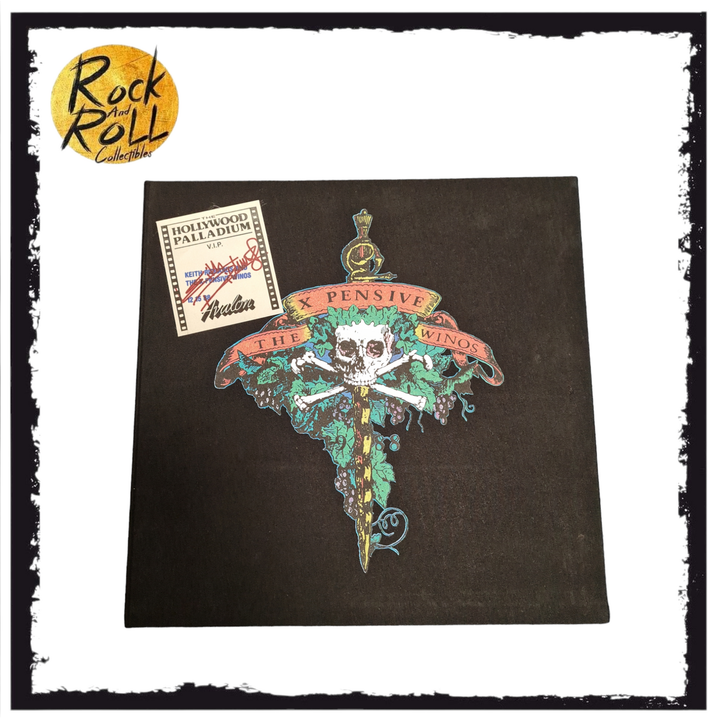 Keith Richards and the X-Pensive Winos Live at the Hollywood Palladium 1988 Deluxe Vinyl Box Set - Open